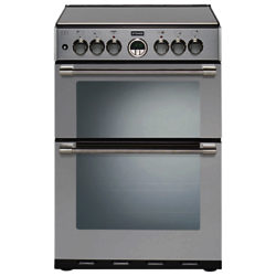 Stoves Sterling 600DF Dual Fuel Cooker, Stainless Steel